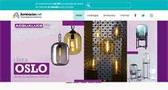 Desktop Screenshot of iluminacion.net