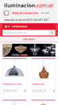 Mobile Screenshot of iluminacion.com.ar